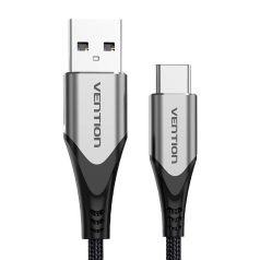 USB 2.0 A to USB-C cable Vention CODHD 3A 0,5m gray