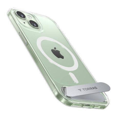 Torras phone case UPRO Pstand for iPhone 15 (transparent