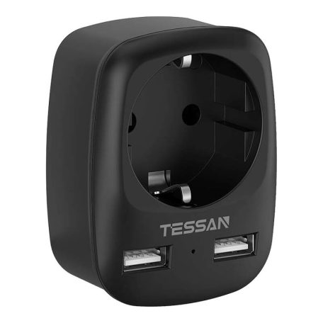 Travel adapter TS-611-DE-BK