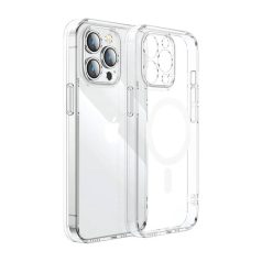   Magnetic potective phone case Joyroom for iPhone 15 Pro Max (transparent)