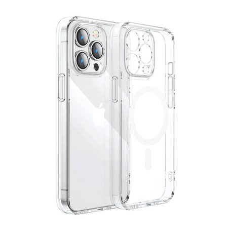 Magnetic potective phone case Joyroom for iPhone 15 Pro Max (transparent)