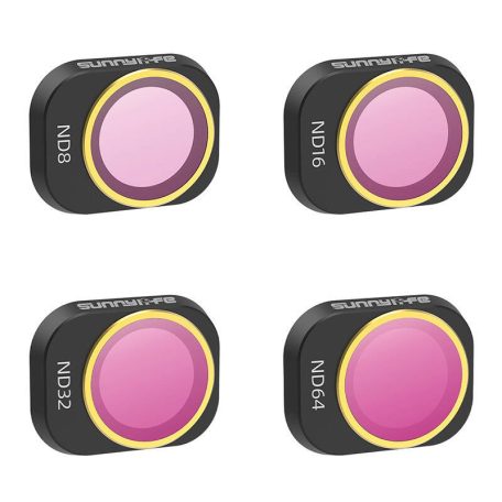 4 Lens Filters ND8, 16, 32, 64 Sunnylife for DJI MINI 4 PRO