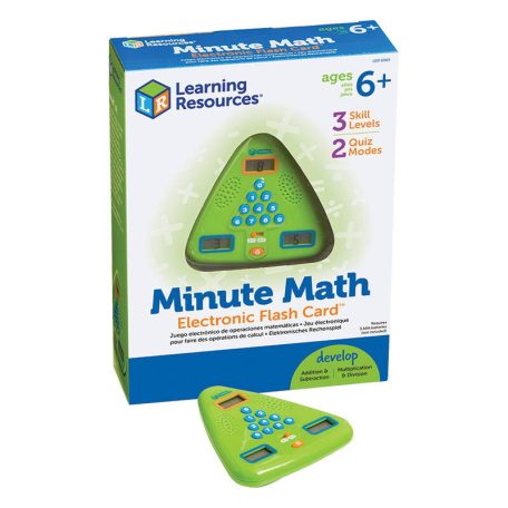 Learning Resources LER 6965 Minute Math Electronic Flash Card