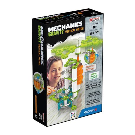 Mechanics Gravity RE Vertical Motor 183-piece GEOMAG GEO-764