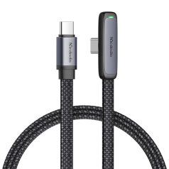   90 degree cable USB-C to USB-C Mcdodo CA-3360, 65W, 1.2m (black)