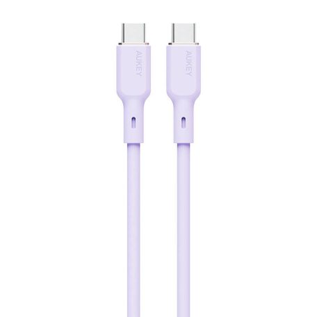 USB-C to USB-C Cable Aukey CB-SCC101, 100W, 1m (lavender)