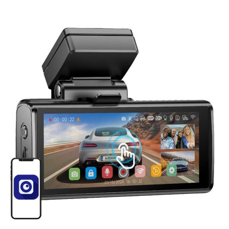 Dashcam Azdome M580 WiFi GPS, G-sensor Front and Rear Camera