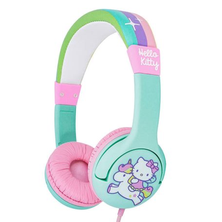 Wired headphones for Kids OTL Hello Kitty Rainbow (turquoise)