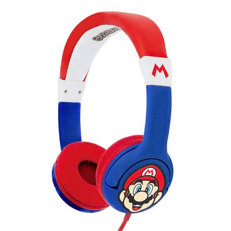 Wired headphones for Kids OTL Super Mario (blue-red)