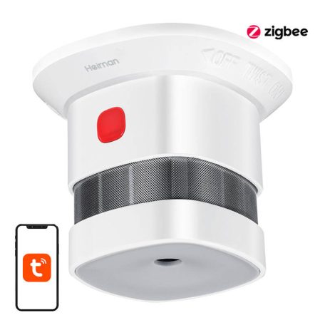 ZigBee Heiman HS1SA-E optical smoke detector Tuya