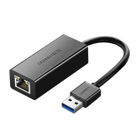 USB 3.0 to RJ45 Network Adapter Ugreen CR111, Gigabit Ethernet (Black)