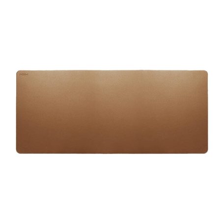 Monochrome leather mouse pad MIIIW (Brown)