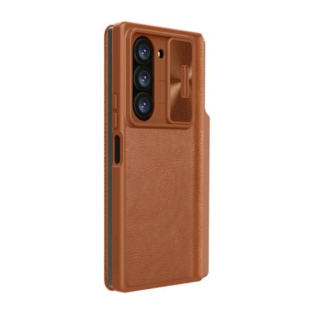 Etui Nillkin Qin Pro Leather Samsung Galaxy Z Fold 6 5G (brązowy)