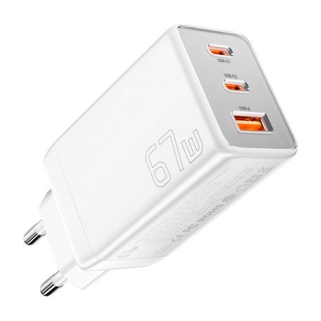 Essager ECTAC-KSB02-Z GaN 67W 2C+A Charger (white)