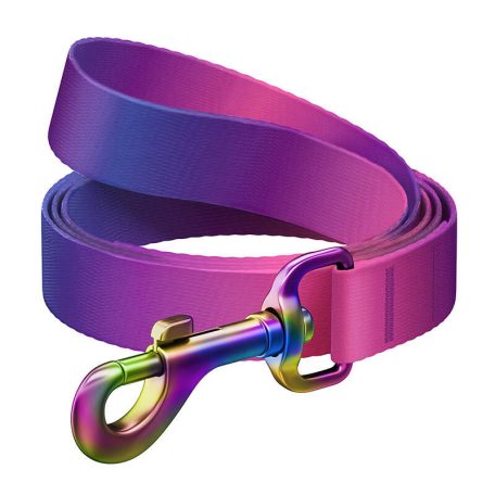 WAUDOG gradient nylon dog leash, length 122cm, purple