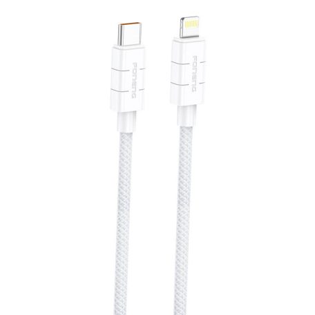 Cable USB-C do Lightning Foneng XS02 PD27W, 1,2m (biały)