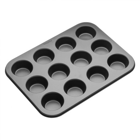 Pedrini 03GD122G muffinforma, 12 muffin, dupla tapadásmentes bevonat, mosogatógépben