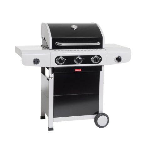 Barbecook BC-GAS-2018 Siesta 310 Black Edition gázgrill, oldalégővel, 124x56x120cm