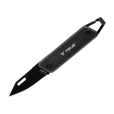 True Utility Modern Keychain Knife, TU7060N, 4 cm rozsdamentes acél penge, multifunkcionális