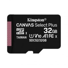   Kingston Canvas Select Plus 32GB MicroSD HC U1 Memóriakártya