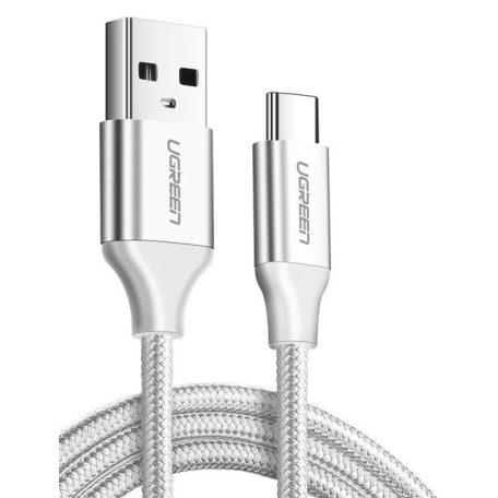 UGREEN USB-USB-C kábel, QC3.0, 0,25 m (fehér)