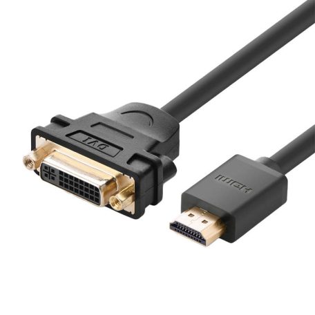 Adapter UGREEN HDMI male to DVI female, 22cm (black)