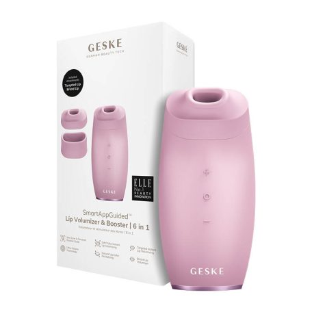 Geske Lip Volumizer & Booster | 6 in 1 (pink)